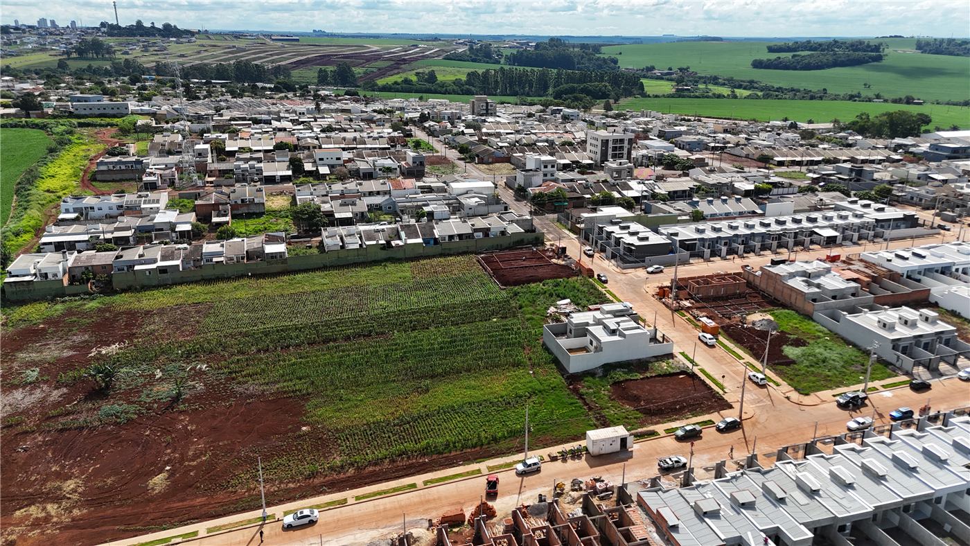 Vista aérea da região